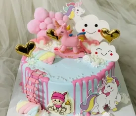 Bánh kem ngựa Pony 03
