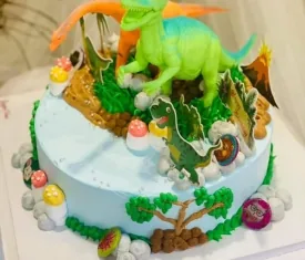 Bánh kem khủng long 06