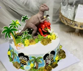 Bánh kem khủng long 08